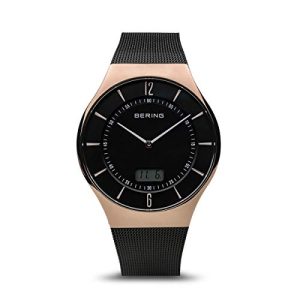 Bering Radio Controlled Herrenuhr in roségold glänzend