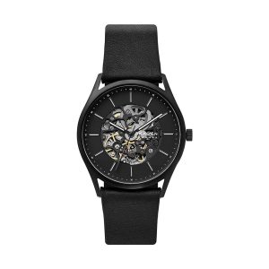 Skagen Holst Automatik Herren Lederbanduhr