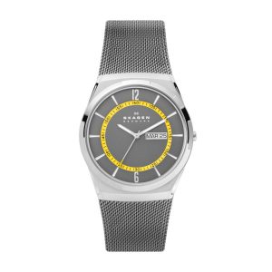 Skagen Melbye Herrenuhr minimalistisches Design sehr flach