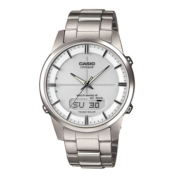 Casio Solaruhr Funk Titan Herrenuhr O 39 MM LCW M170TD 7AER