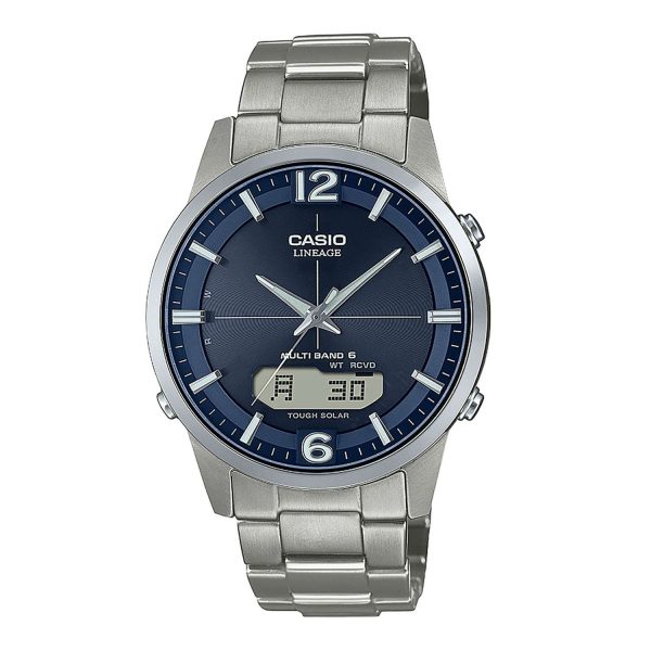 Casio Solaruhr Funk Titan Herrenuhr O 39 MM 1
