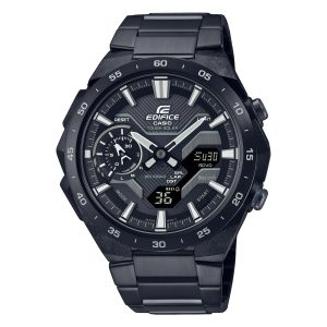 Edifice Casio Solaruhr mit Digital Analoger Kombination